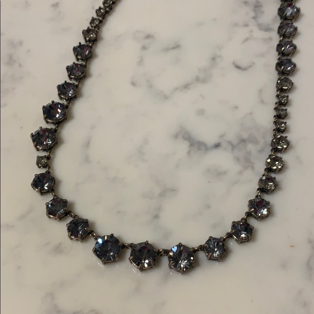 J.Crew Midnight Stone Necklace